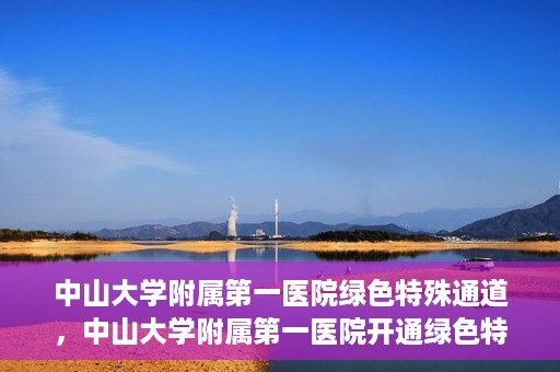 中山大学附属第一医院绿色特殊通道，中山大学附属第一医院开通绿色特殊通道为患者护航