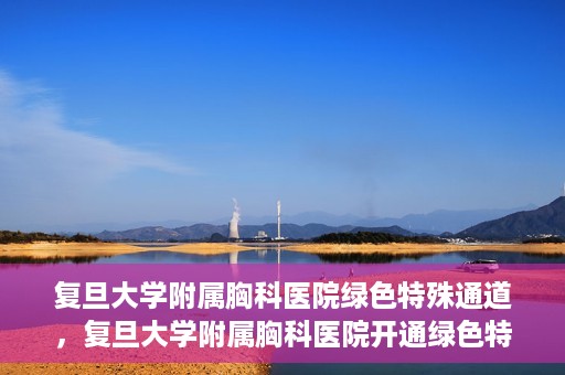 复旦大学附属胸科医院绿色特殊通道，复旦大学附属胸科医院开通绿色特殊通道助力患者高效就医