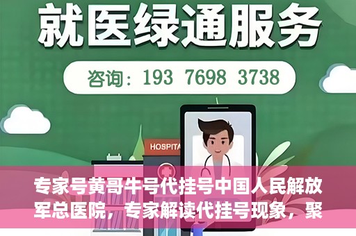 专家号黄哥牛号代挂号中国人民解放军总医院，专家解读代挂号现象，聚焦中国人民解放军总医院黄哥牛号事件