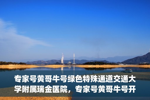 专家号黄哥牛号绿色特殊通道交通大学附属瑞金医院，专家号黄哥牛号开启绿色特殊通道，瑞金医院的独特医疗体验