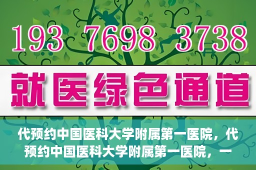 代预约中国医科大学附属第一医院，代预约中国医科大学附属第一医院，一站式医疗预约服务体验