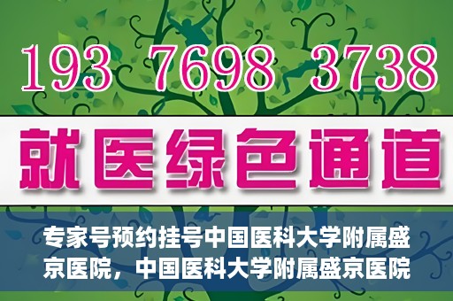 专家号预约挂号中国医科大学附属盛京医院，中国医科大学附属盛京医院专家号预约挂号指南