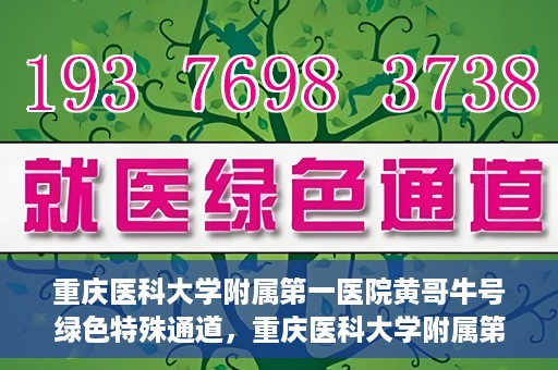 重庆医科大学附属第一医院黄哥牛号绿色特殊通道，重庆医科大学附属第一医院黄哥牛号绿色特殊通道，就医新选择