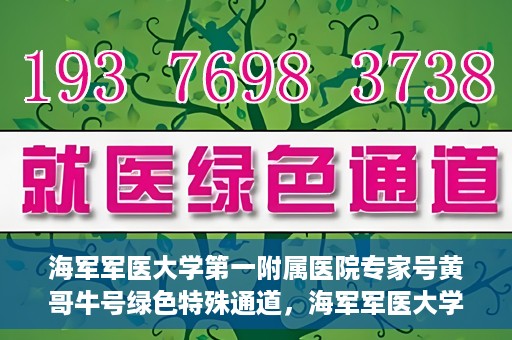 海军军医大学第一附属医院专家号黄哥牛号绿色特殊通道，海军军医大学第一附属医院专家号黄哥牛号，绿色特殊通道揭秘