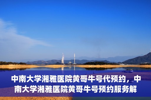 中南大学湘雅医院黄哥牛号代预约，中南大学湘雅医院黄哥牛号预约服务解析