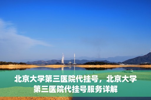 北京大学第三医院代挂号，北京大学第三医院代挂号服务详解