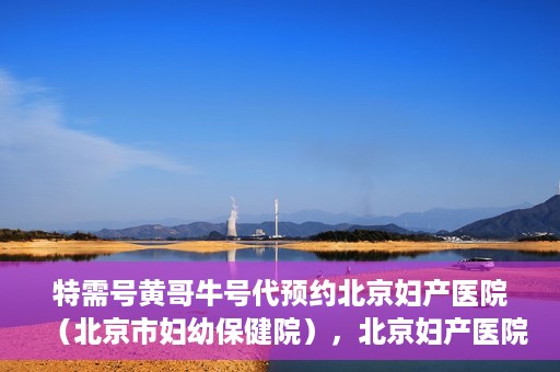 特需号黄哥牛号代预约北京妇产医院（北京市妇幼保健院），北京妇产医院（北京市妇幼保健院）特需号黄哥牛号预约服务解析