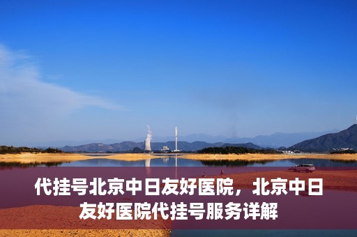 代挂号北京中日友好医院，北京中日友好医院代挂号服务详解