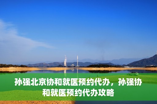 孙强北京协和就医预约代办，孙强协和就医预约代办攻略