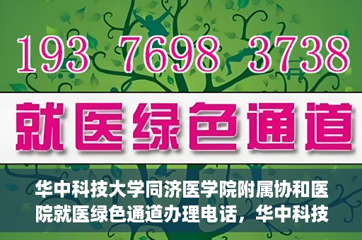 华中科技大学同济医学院附属协和医院就医绿色通道办理电话，华中科技大学同济医学院附属协和医院就医绿色通道咨询热线