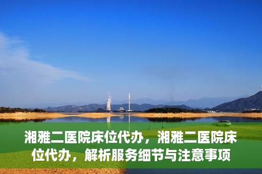 湘雅二医院床位代办，湘雅二医院床位代办，解析服务细节与注意事项