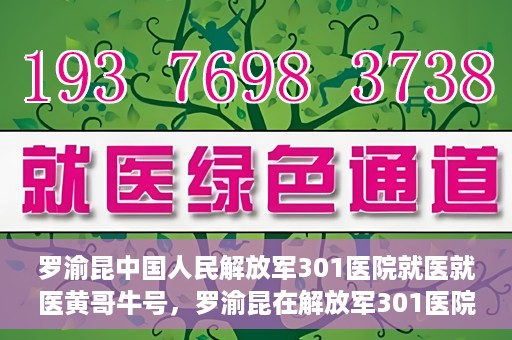 罗渝昆中国人民解放军301医院就医就医黄哥牛号，罗渝昆在解放军301医院就医经历，黄哥牛号背后的故事