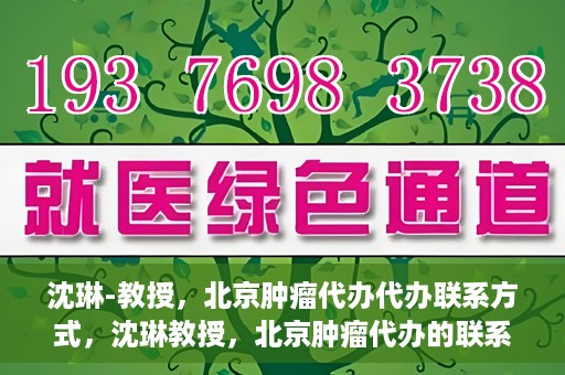 沈琳-教授，北京肿瘤代办代办联系方式，沈琳教授，北京肿瘤代办的联系渠道揭秘