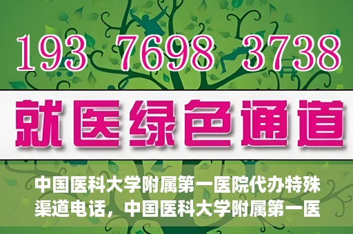 中国医科大学附属第一医院代办特殊渠道电话，中国医科大学附属第一医院特殊渠道电话代办服务详解