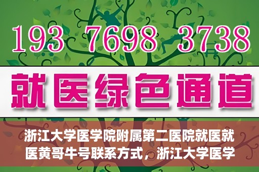 浙江大学医学院附属第二医院就医就医黄哥牛号联系方式，浙江大学医学院附属第二医院就医指南，黄哥牛号联系方式揭秘