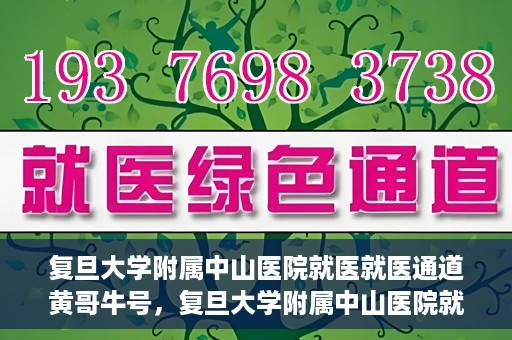 复旦大学附属中山医院就医就医通道黄哥牛号，复旦大学附属中山医院就医通道揭秘，黄哥牛号领航健康之路