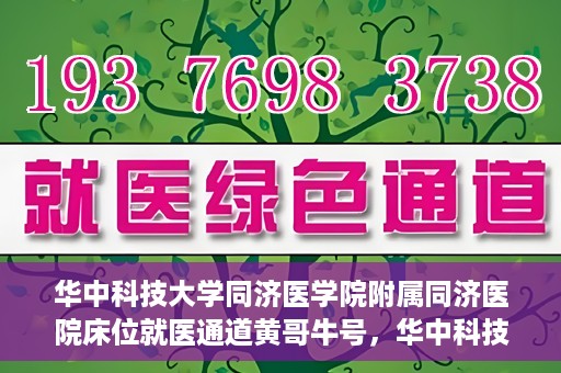 华中科技大学同济医学院附属同济医院床位就医通道黄哥牛号，华中科技大学同济医院床位就医通道，黄哥牛号助您轻松就医