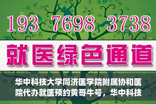 华中科技大学同济医学院附属协和医院代办就医预约黄哥牛号，华中科技大学同济医学院附属协和医院预约就医黄哥牛助您轻松挂号就医