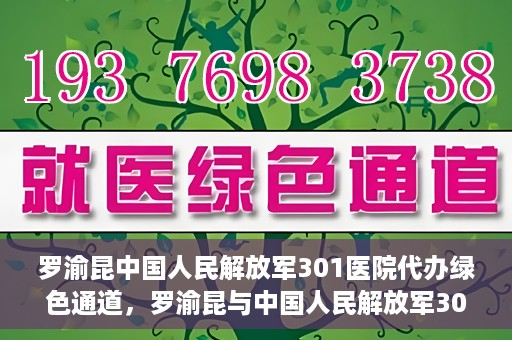 罗渝昆中国人民解放军301医院代办绿色通道，罗渝昆与中国人民解放军301医院绿色通道代办服务揭秘