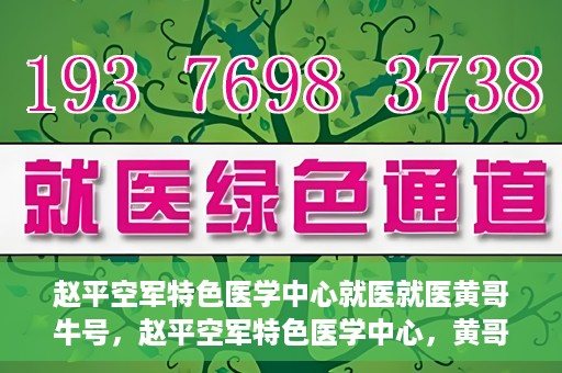 赵平空军特色医学中心就医就医黄哥牛号，赵平空军特色医学中心，黄哥牛号的就医传奇