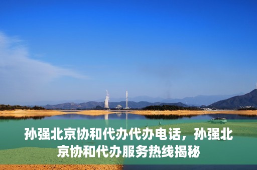 孙强北京协和代办代办电话，孙强北京协和代办服务热线揭秘