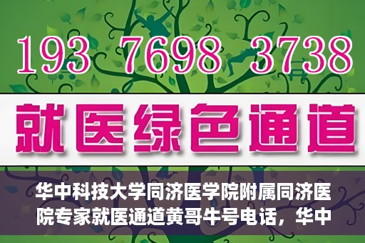 华中科技大学同济医学院附属同济医院专家就医通道黄哥牛号电话，华中科技大学同济医院专家就医通道，黄哥牛号电话专线开通