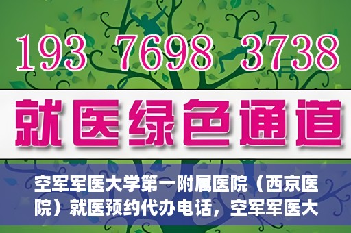 空军军医大学第一附属医院（西京医院）就医预约代办电话，空军军医大学第一附属医院（西京医院）预约挂号代办电话详解