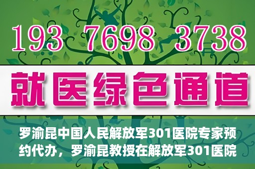 罗渝昆中国人民解放军301医院专家预约代办，罗渝昆教授在解放军301医院开通专家预约代办服务