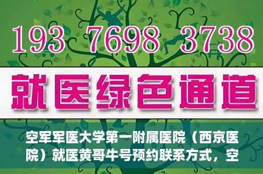 空军军医大学第一附属医院（西京医院）就医黄哥牛号预约联系方式，空军军医大学第一附属医院（西京医院）黄哥牛号预约挂号联系方式解析