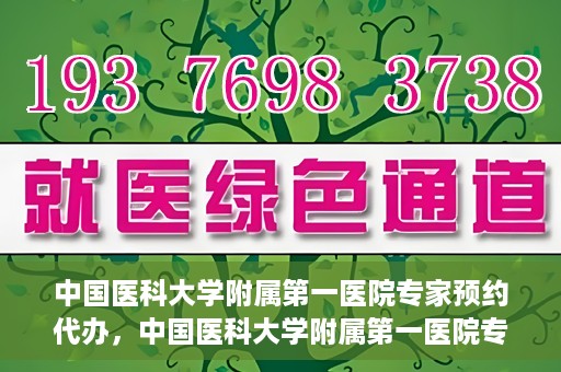 中国医科大学附属第一医院专家预约代办，中国医科大学附属第一医院专家预约代办服务详解