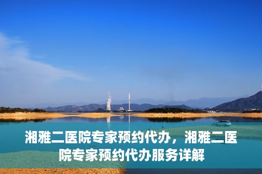 湘雅二医院专家预约代办，湘雅二医院专家预约代办服务详解