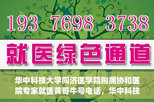 华中科技大学同济医学院附属协和医院专家就医黄哥牛号电话，华中科技大学同济医学院附属协和医院专家黄哥牛号电话就医指南