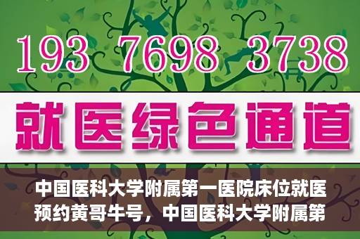 中国医科大学附属第一医院床位就医预约黄哥牛号，中国医科大学附属第一医院床位预约就医攻略，黄哥牛号助您轻松挂号就医