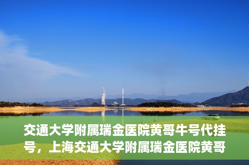 交通大学附属瑞金医院黄哥牛号代挂号，上海交通大学附属瑞金医院黄哥牛号挂号攻略，便捷代挂号服务解析
