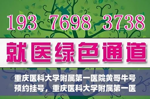 重庆医科大学附属第一医院黄哥牛号预约挂号，重庆医科大学附属第一医院黄哥牛号预约挂号攻略