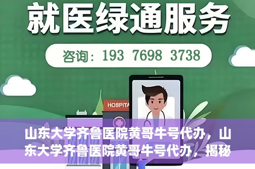 山东大学齐鲁医院黄哥牛号代办，山东大学齐鲁医院黄哥牛号代办，揭秘背后的故事与真相