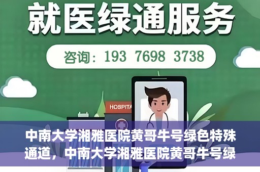 中南大学湘雅医院黄哥牛号绿色特殊通道，中南大学湘雅医院黄哥牛号绿色特殊通道，医疗服务的创新实践与人文关怀的体现