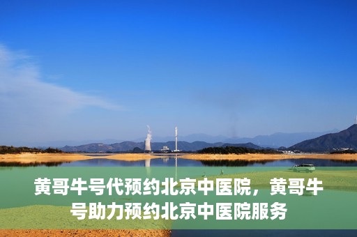 黄哥牛号代预约北京中医院，黄哥牛号助力预约北京中医院服务