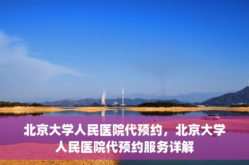 北京大学人民医院代预约，北京大学人民医院代预约服务详解