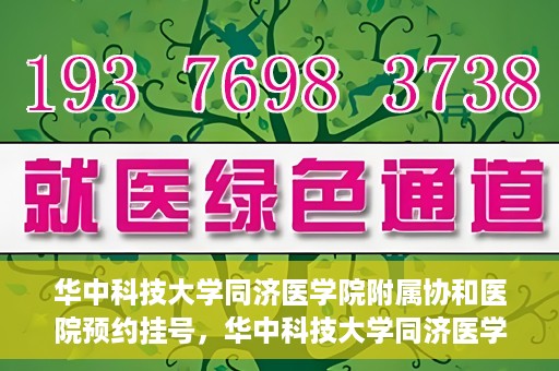 华中科技大学同济医学院附属协和医院预约挂号，华中科技大学同济医学院附属协和医院预约挂号指南
