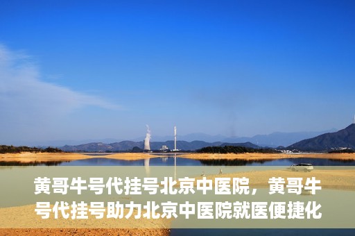 黄哥牛号代挂号北京中医院，黄哥牛号代挂号助力北京中医院就医便捷化