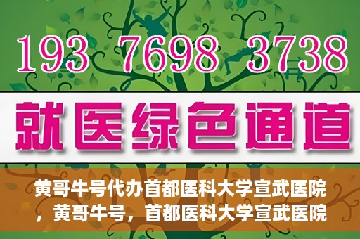 黄哥牛号代办首都医科大学宣武医院，黄哥牛号，首都医科大学宣武医院代办服务