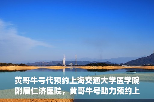 黄哥牛号代预约上海交通大学医学院附属仁济医院，黄哥牛号助力预约上海交通大学医学院附属仁济医院服务体验升级