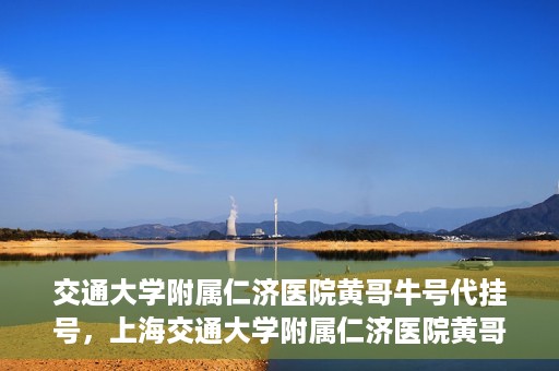 交通大学附属仁济医院黄哥牛号代挂号，上海交通大学附属仁济医院黄哥牛号代挂号背后的故事