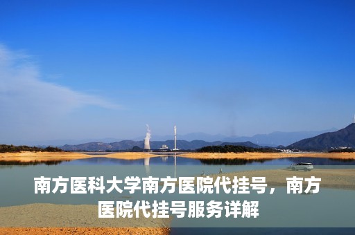 南方医科大学南方医院代挂号，南方医院代挂号服务详解