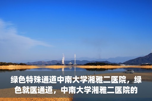 绿色特殊通道中南大学湘雅二医院，绿色就医通道，中南大学湘雅二医院的独特实践