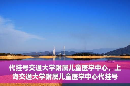 代挂号交通大学附属儿童医学中心，上海交通大学附属儿童医学中心代挂号服务启动