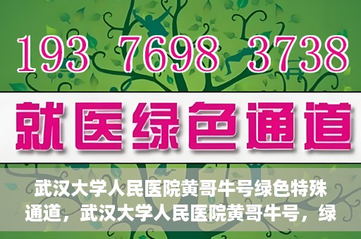 武汉大学人民医院黄哥牛号绿色特殊通道，武汉大学人民医院黄哥牛号，绿色特殊通道开启