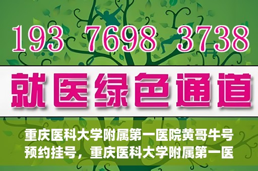 重庆医科大学附属第一医院黄哥牛号预约挂号，重庆医科大学附属第一医院黄哥牛号预约挂号攻略