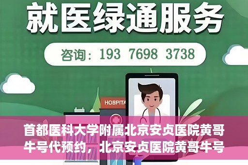 首都医科大学附属北京安贞医院黄哥牛号代预约，北京安贞医院黄哥牛号预约服务解析
